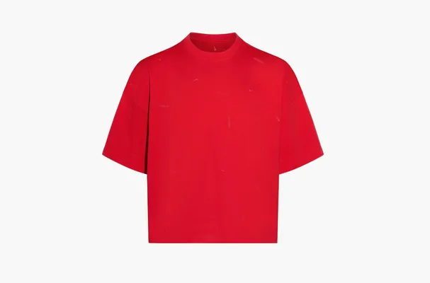 Одежда Nike x Jacquemus Logo T-Shirt «Dark Red» красный