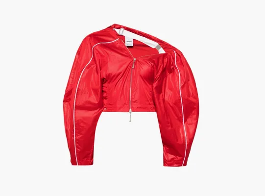Одежда Nike x Jacquemus Short Asymmetrical Jacket «University Red» красный