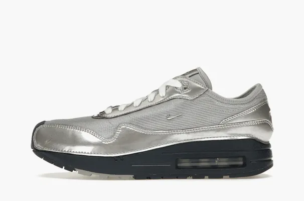 Кроссовки Nike Air Max 1 '86 x Jacquemus WMNS «Big Bubble - Silver» серебряный