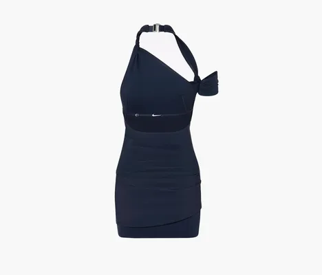 Одежда Nike x Jacquemus Jersey Dress «Dark Blue» синий