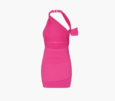 Одежда Nike x Jacquemus Jersey Dress «Dark Pink» розовый