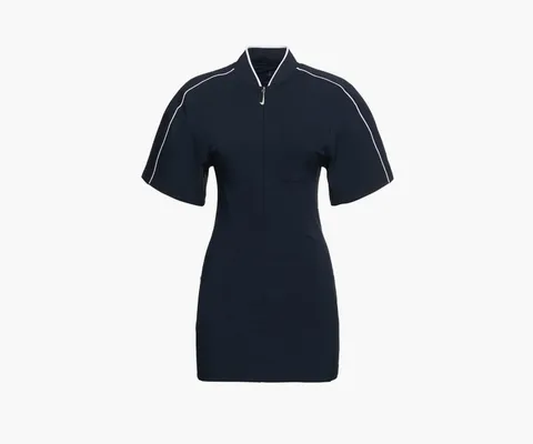 Одежда Nike x Jacquemus Short-Sleeved T-Shirt Dress «Dark Navy» синий