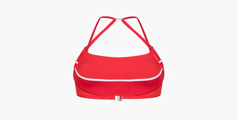 Одежда Nike x Jacquemus Sports Bra «Dark Red» красный