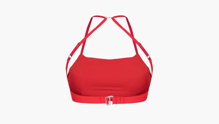 Одежда Nike x Jacquemus Sports Bra «Dark Red» красный