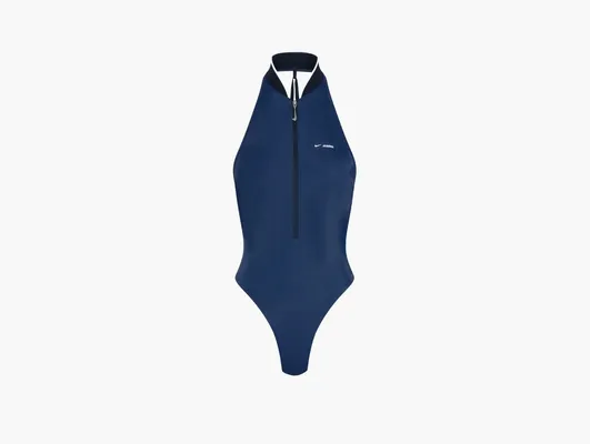 Одежда Nike x Jacquemus One Piece Swimsuit «Dark Navy» синий