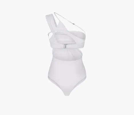 Одежда Nike x Jacquemus Bodysuit «White» белый