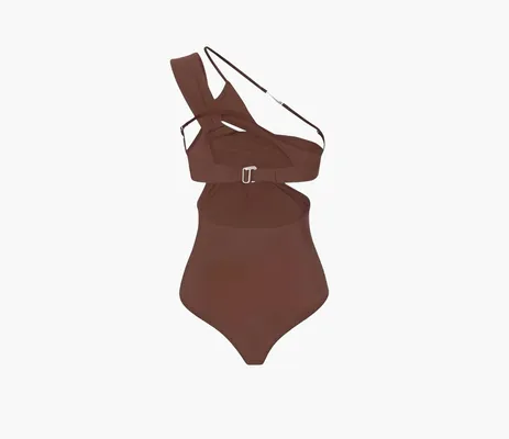 Одежда Nike x Jacquemus Bodysuit «Brown» коричневый