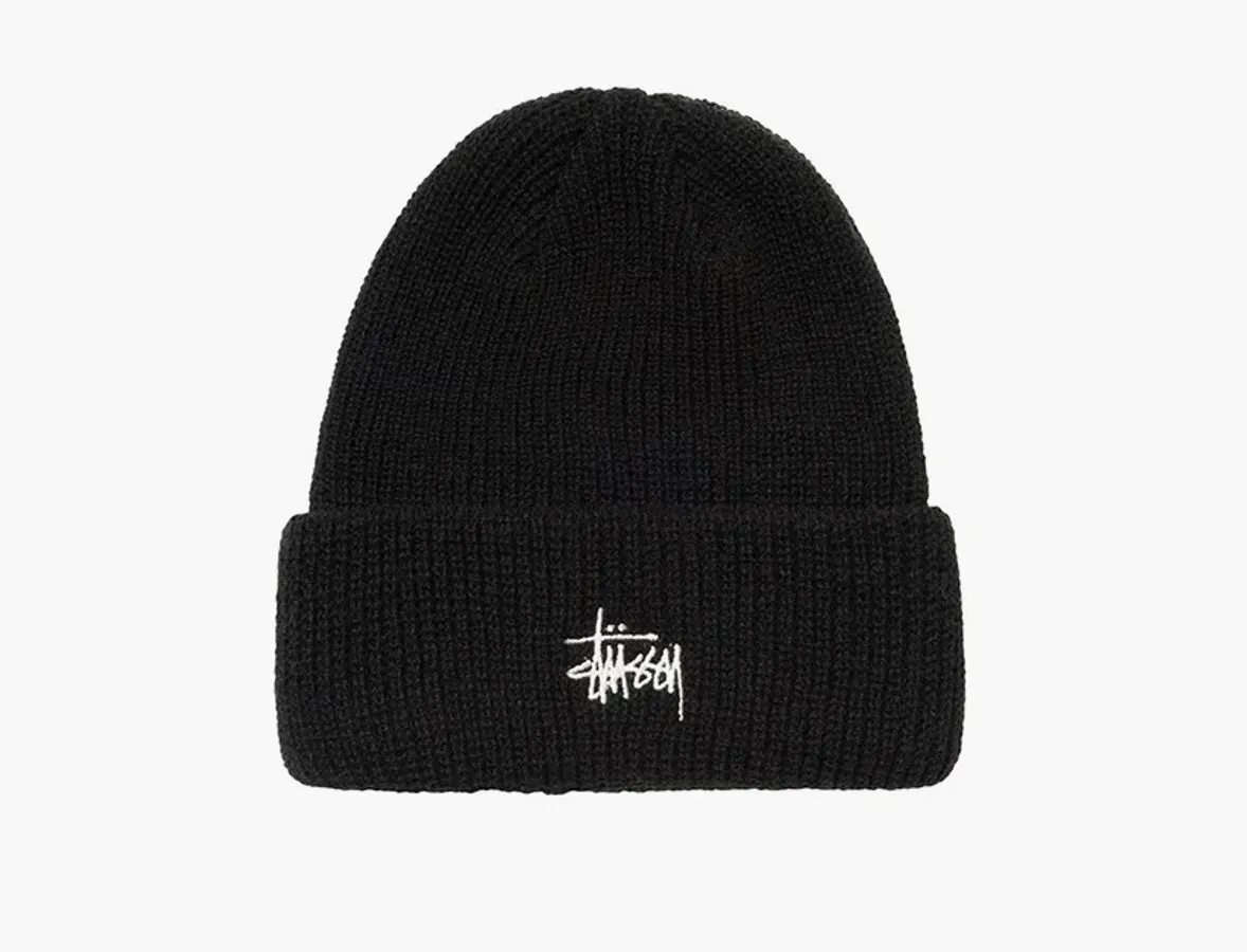 Stussy Stock Cuff Beanie «Black»
