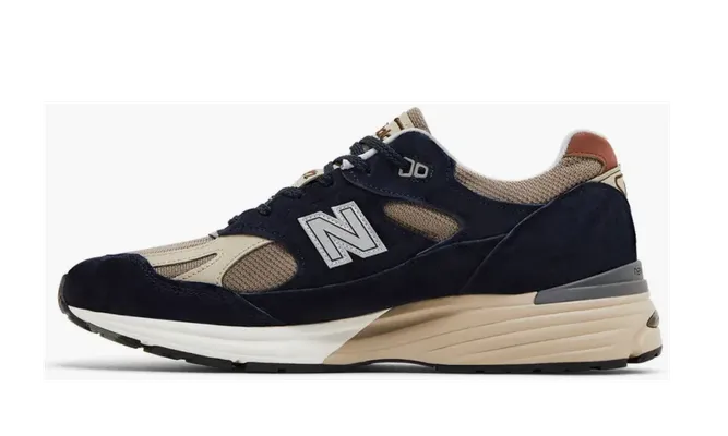 Кроссовки New Balance 991v2 «After Midnight Sepia Tint» синий