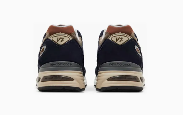 Кроссовки New Balance 991v2 «After Midnight Sepia Tint» синий
