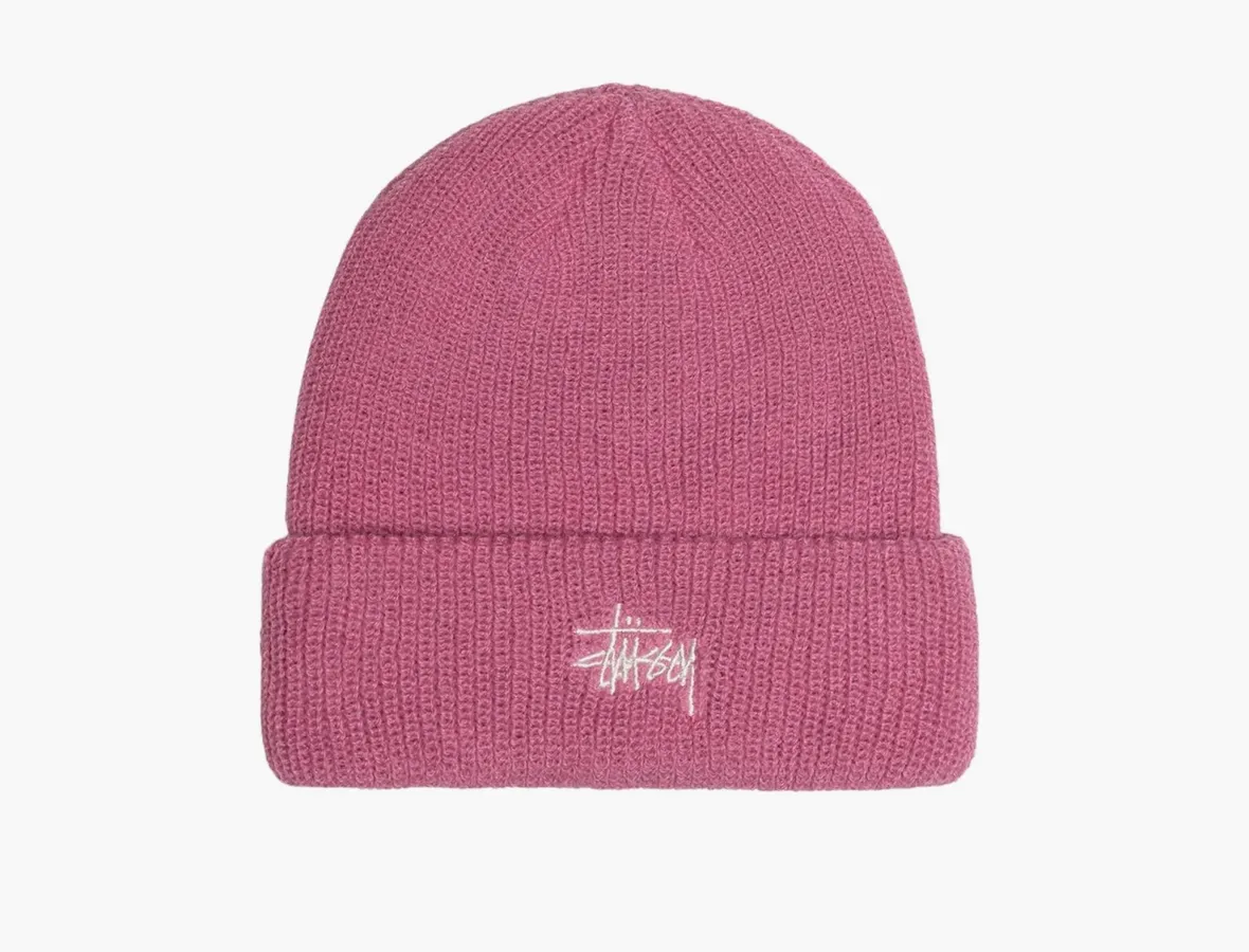 Stussy Basic Cuff Beanie «Dusty Pink»