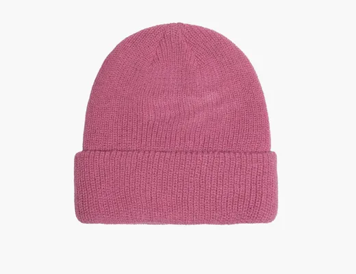 Аксессуары Stussy Basic Cuff Beanie «Dusty Pink» розовый