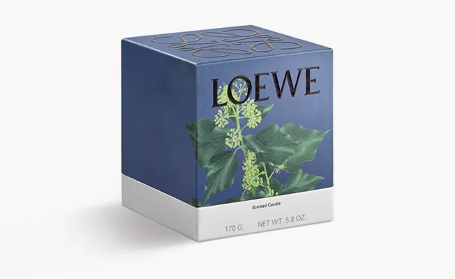 Парфюмерия Loewe Small Scented Candle «Ivy» розовый