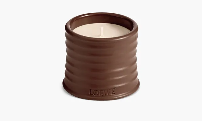 Парфюмерия Loewe Small Scented Candle «Coriander» коричневый