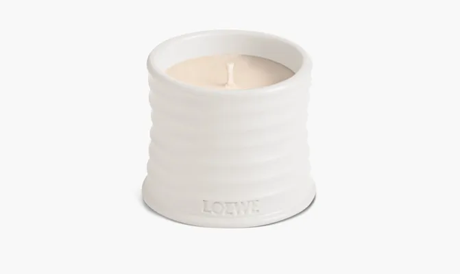 Парфюмерия Loewe Small Scented Candle «Oregano» белый