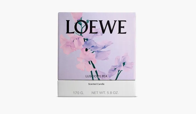 Парфюмерия Loewe Small Scented Candle «Luscious Pea» зеленый