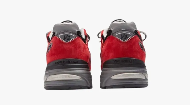 Кроссовки New Balance 991v2 Made in England «City Exclusives Pack - Greater China» красный