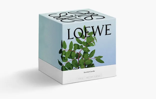 Парфюмерия Loewe Small Scented Candle «Incense» синий