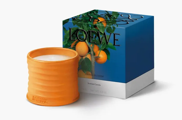 Парфюмерия Loewe Small Scented Candle «Orange Blossom» оранжевый