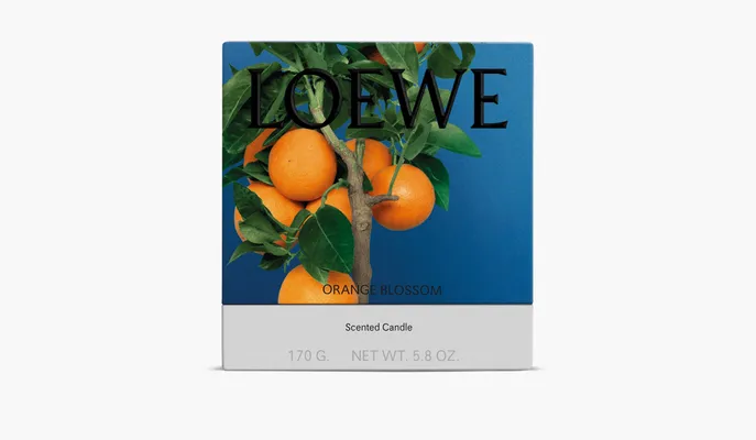Парфюмерия Loewe Small Scented Candle «Orange Blossom» оранжевый
