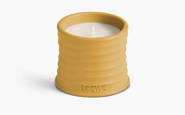 Парфюмерия Loewe Small Scented Candle «Wasabi» желтый