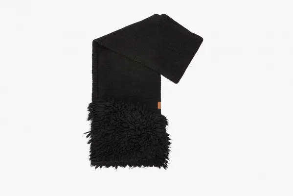 Аксессуары Loewe Scarf in Alpaca Blend «Black» черный