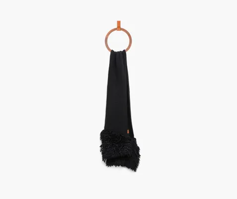 Аксессуары Loewe Scarf in Alpaca Blend «Black» черный