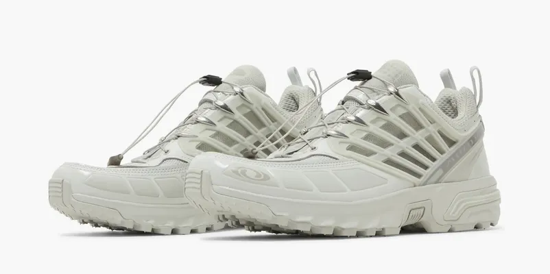 Кроссовки Salomon x MM6 Maison Margiela x ACS Pro Advanced «Metal Ghost Grey» серый