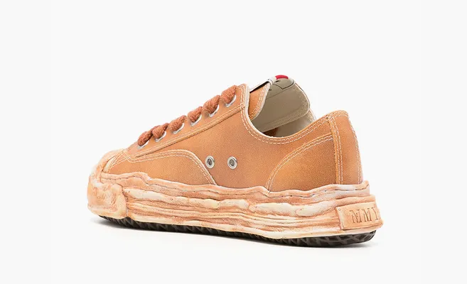 Кроссовки Maison Mihara Yasuhiro Hank Low «Vintage Leather - Brown» коричневый