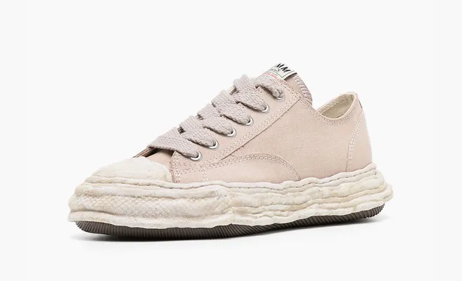 Кроссовки Maison Mihara Yasuhiro Peterson Low «Garment Dyed - Brown» коричневый