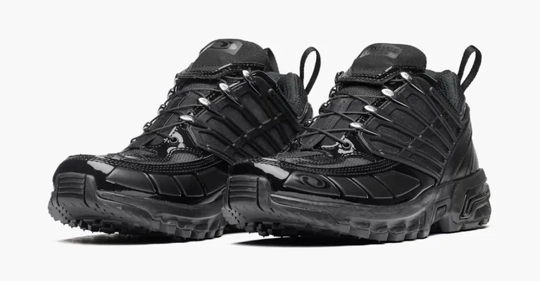 Кроссовки Salomon x MM6 Maison Margiela x ACS Pro Advanced «Black Quiet Shade» черный