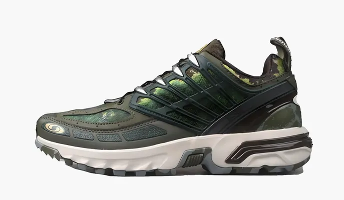 Кроссовки Salomon ACS Pro Mountain «Mount Gaoligong» зеленый