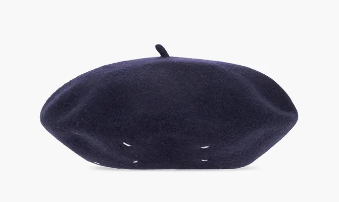 Аксессуары Maison Margiela Beret Hat «Navy Blue» синий
