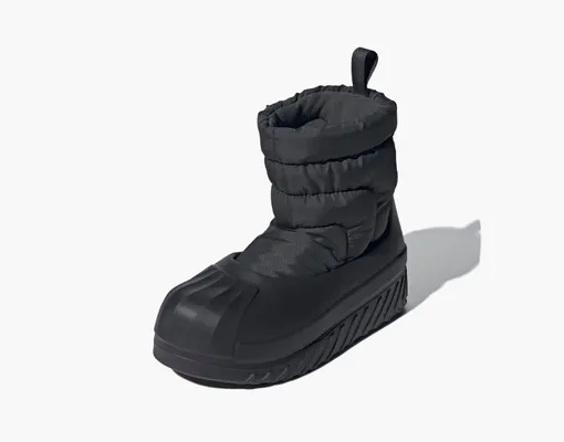 Обувь Adidas adiFOM Superstar Winter Boot WMNS «Black Carbon» черный