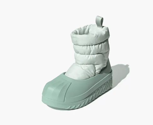 Обувь Adidas adiFOM Superstar Winter Boot WMNS «Linen Green» зеленый