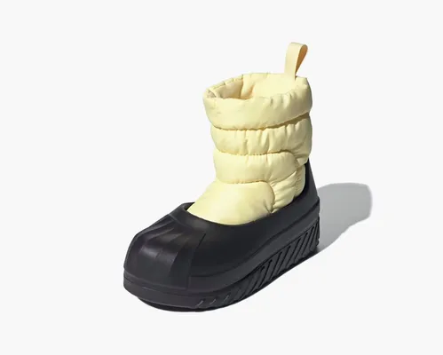 Обувь Adidas adiFOM Superstar Winter Boot WMNS «Almost Yellow» желтый,черный