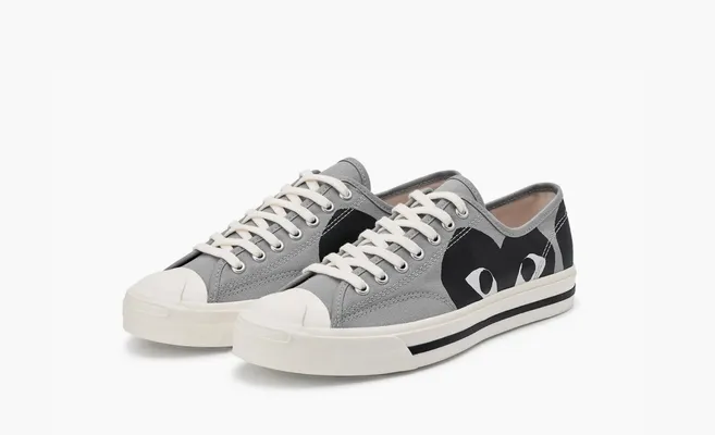 Кроссовки Comme des Garcons Play x Jack Purcell «Drizzle Black» серый