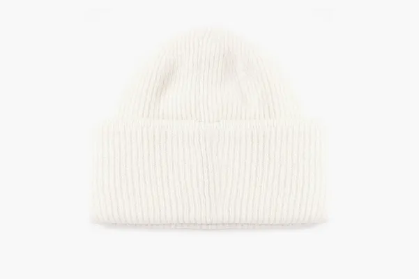 Аксессуары Jacquemus Le Bonnet Gros Grain Beanie «White» белый