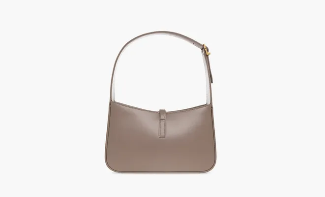 Сумки Saint Laurent Le 5 À 7 Hobo Bag «Greyish Brown» серый