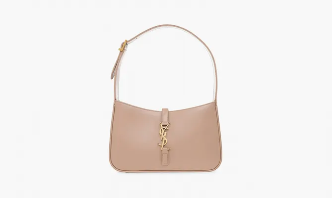 Сумки Saint Laurent Le 5 A 7 in Smooth Leather «Rosy Sand» кремовый