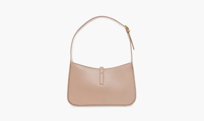Сумки Saint Laurent Le 5 A 7 in Smooth Leather «Rosy Sand» кремовый