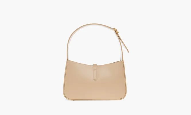 Сумки Saint Laurent Le 5 À 7 Hobo Bag «Ivoire Naturel» кремовый
