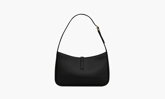 Сумки Saint Laurent Le 5 À 7 Hobo Bag In Smooth Leather «Nero» черный