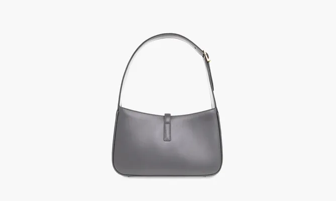 Сумки Saint Laurent Le 5 À 7 Hobo Bag «Storm» серый
