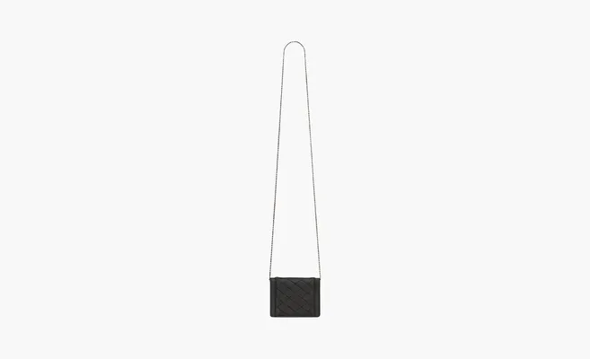 Сумки Saint Laurent Gaby Micro Bag in Quilted Lambskin «Black» черный