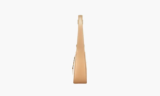 Сумки Saint Laurent Le 5 A 7 Hobo Bag in Smooth Leather «Blossom Pink» бежевый