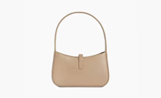 Сумки Saint Laurent Hobo bags Ysl Small «Dark Beige» коричневый