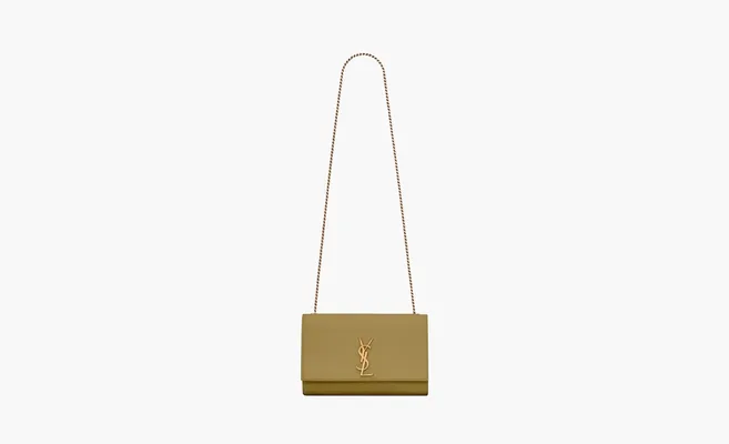 Сумки SAINT LAURENT Kate Shoulder Bags «Yellow» желтый