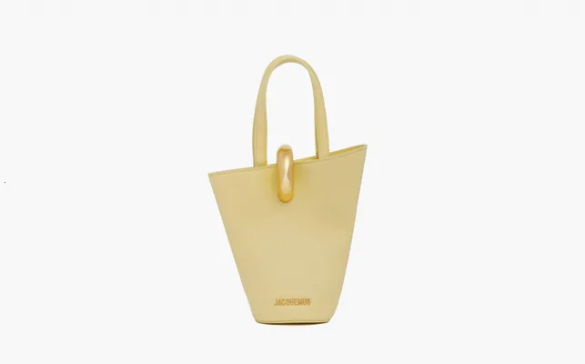 Сумки Jacquemus Le Petit Bambola Bag «Pale Yellow» желтый