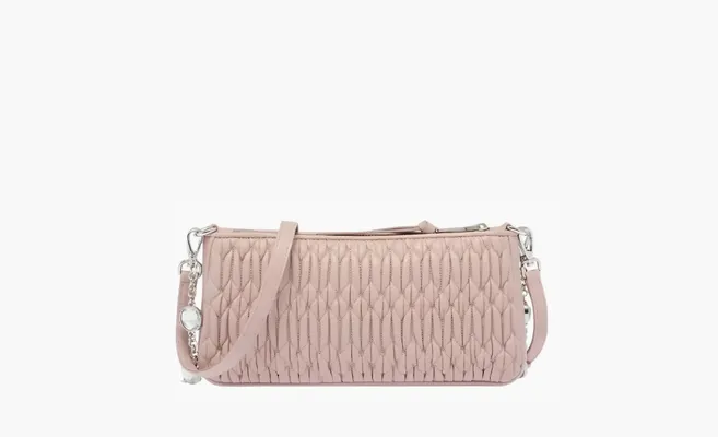 Аксессуары MIU MIU Matelassé Crossbody Bags Wallets «Egg White Stone Color» бежевый